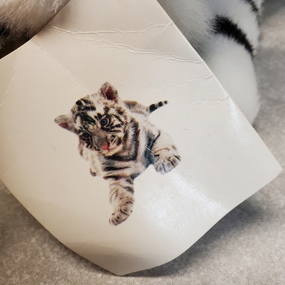 🐯🦒 NWT White Tiger & Giraffe Stuffed animal set - Picture 5 of 16